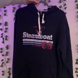 Large Comfy Steamboat Colorado Sweatshirt